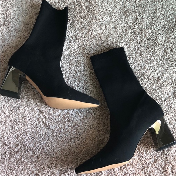zara knit boots